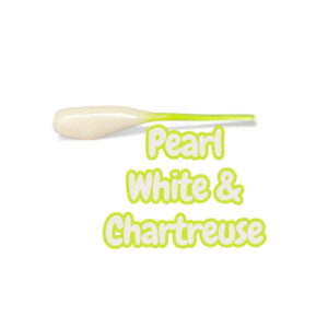 Pearlwhite & Chatreuse 2” crappie shad