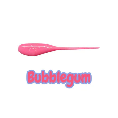Bubblegum 2” crappie shad